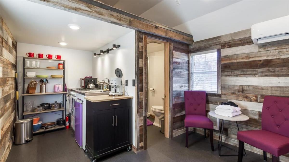 The Huckleberry A Teton Tiny Home ドリッグス エクステリア 写真